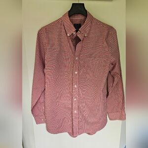 JOS A BANK Executive Collection Tailored Fit Long Sleeve Dress Shirt (M)